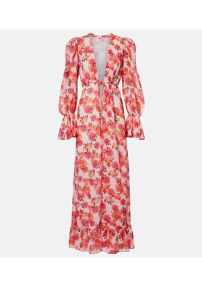 Bananhot Berta floral beach cover-up