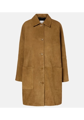 Dorothee Schumacher Soft Touch suede coat