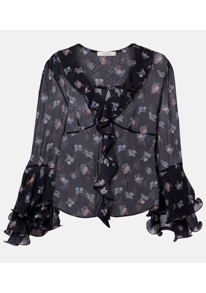 Dorothee Schumacher Airy Daydream floral georgette blouse