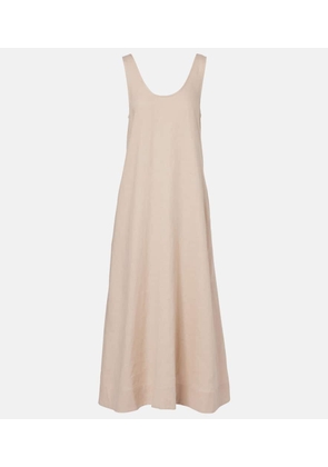Asceno Capri linen maxi dress