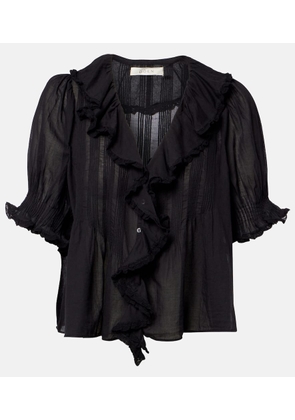 Doen Henri cotton voile top