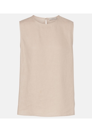 Asceno Trento linen top