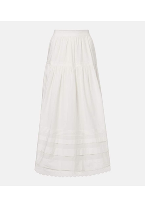 Doen Sebastiane cotton poplin maxi skirt
