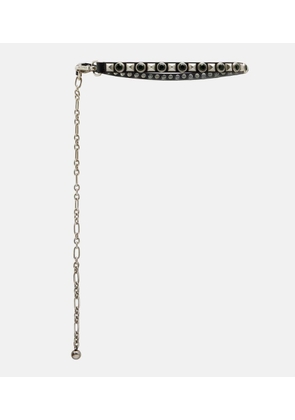 Etro Embellished leather belt