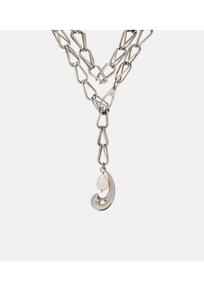 Etro Embellished chain necklace