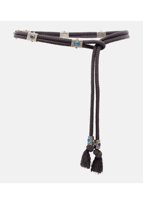 Isabel Marant Aleea embellished cotton belt