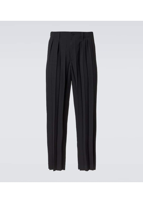 Homme Plisse Issey Miyake Edge Ensemble pleated straight pants