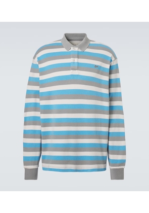 ERL Striped cotton polo shirt