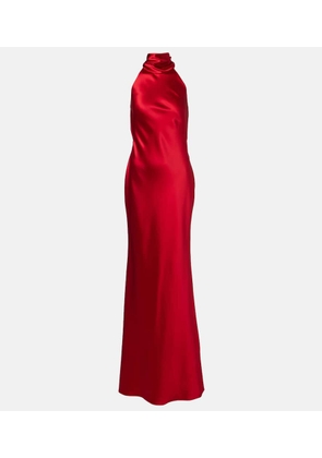 Ralph Lauren Collection Halterneck satin gown