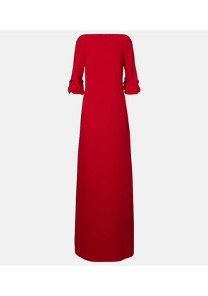 Safiyaa Danica crepe gown