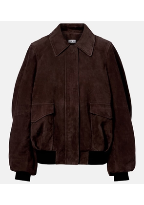 Loewe Suede bomber jacket