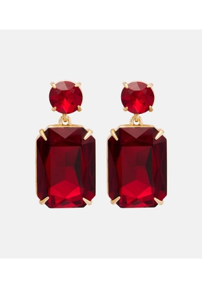 Carolina Herrera Embellished drop earrings