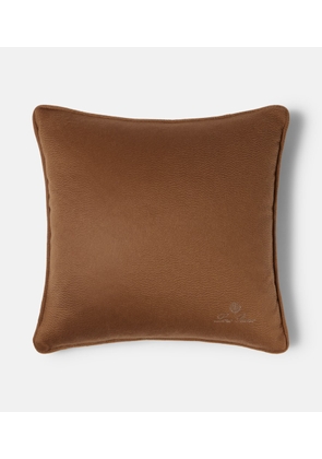 Loro Piana Unito cashmere cushion