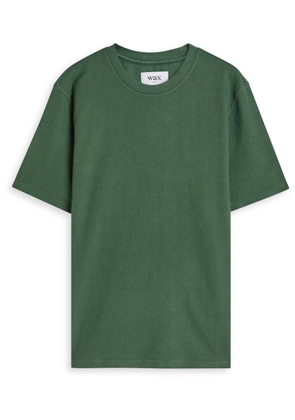 Wax London Dean Cotton T-shirt - Dark Green - XL