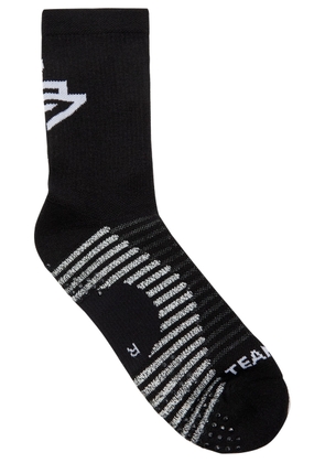 Represent 247 Trail Logo-intarsia Knit Socks - Black - One Size