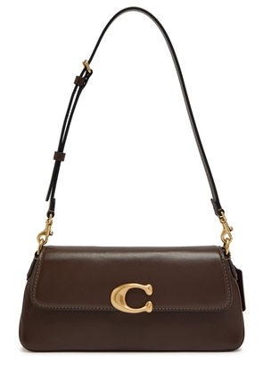 Coach Jet Leather Shoulder bag - Dark Brown - One Size