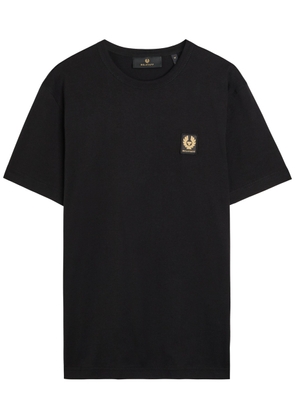 Belstaff Logo-appliquéd Cotton T-shirt - Black - L