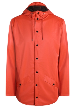 Rains Waterproof Jacket - Orange - S
