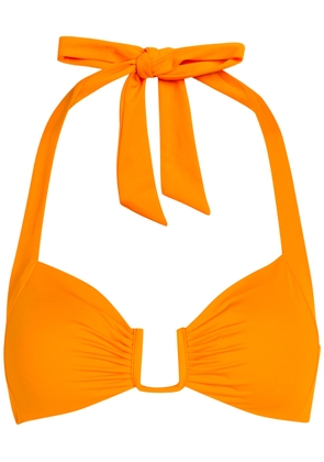 Away That Day Corfu Bikini top - Orange - M (UK12 / M)