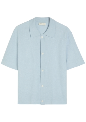 Frame Wool Shirt - Light Blue - S