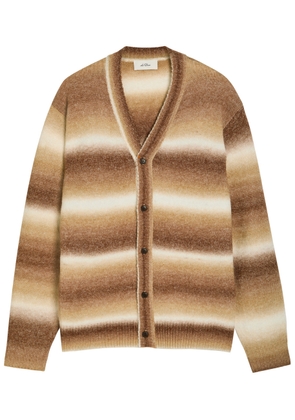 Les Deux Boston Gradient Fine-knit Cardigan - Brown - M