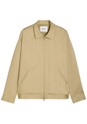 NN07 Petrus Stretch-cotton Jacket - Khaki - XL