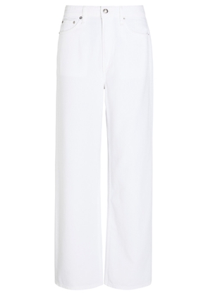 Rag & Bone Logan Wide-leg Denim Jeans - White - 27 (W27 / UK8-10 / S)