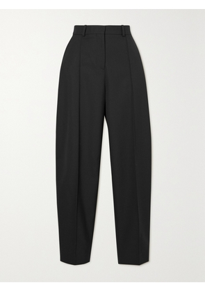 TOTEME - Pleated Woven Straight-leg Pants - Black - DK34,DK36,DK38,DK40