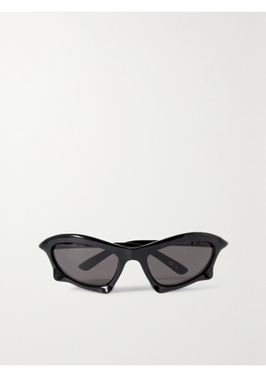 Balenciaga - Bat Cat-eye Acetate Sunglasses - Black - One size