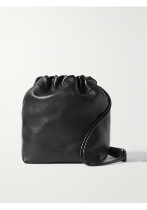 Jil Sander - Leather Shoulder Bag - Black - One size