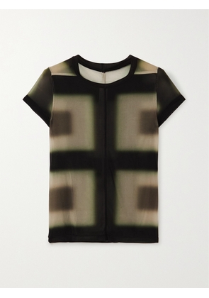 Rick Owens - Stretch-mesh T-shirt - Black - IT38,IT40,IT42,IT44,IT46,IT48