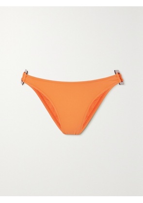 Melissa Odabash - Paris Embellished Bikini Briefs - Orange - UK 6,UK 8,UK 10,UK 12,UK 14,UK 16