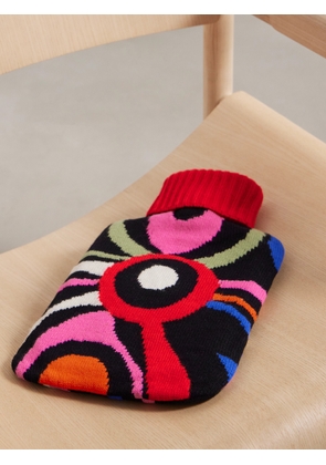 PUCCI - Intarsia Wool Hot Water Bottle - Red - One size