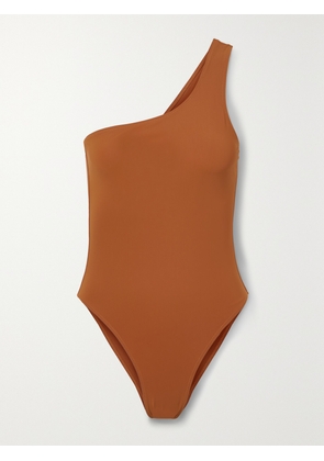 Lido - + Net Sustain Ventinove One-shoulder Swimsuit - Orange - x small,small,medium,large,x large