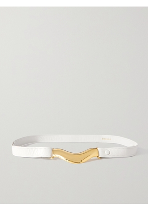 Déhanche - Brancusi Leather Belt - Ivory - One size