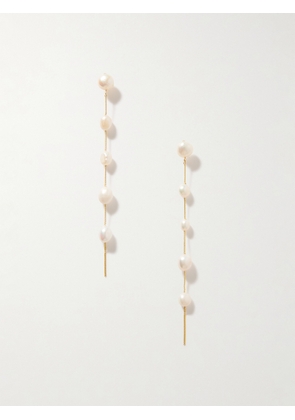 Cult Gaia - Atum Gold-tone Pearl Earrings - Cream - One size