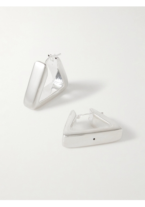 Loren Stewart - Sterling Silver Hoop Earrings - One size