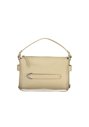 Coccinelle Beige Leather Women Handbag