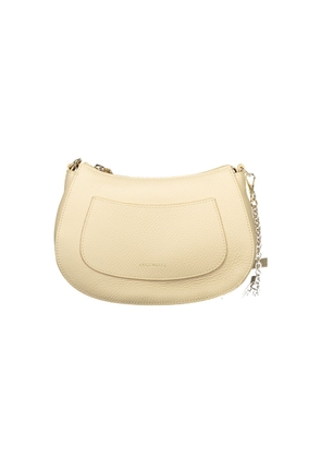 Coccinelle Beige Leather Womens Handbag