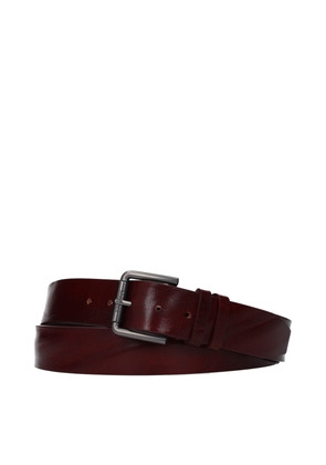 Max Mara Red Leather Regular Belt - S