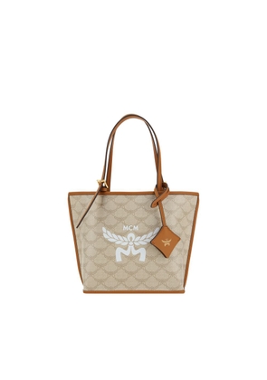 MCM Brown Polyester Shoulder Bag