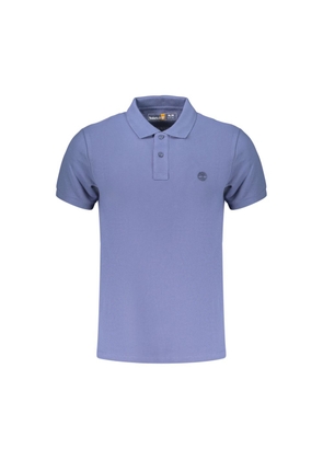 Timberland Blue Cotton Men's Polo Shirt - S