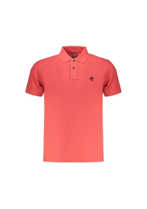 Timberland Red Cotton Men Polo - S