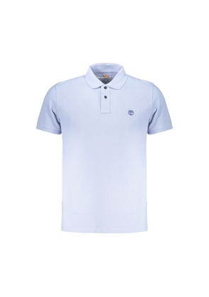 Timberland Azzurro Cotton Men's Polo - S