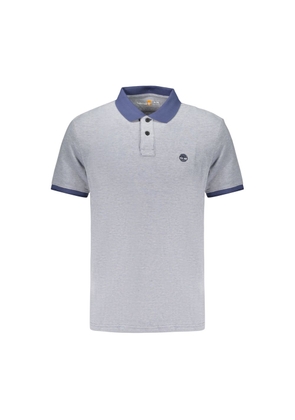 Timberland Blue Cotton Men's Polo - S