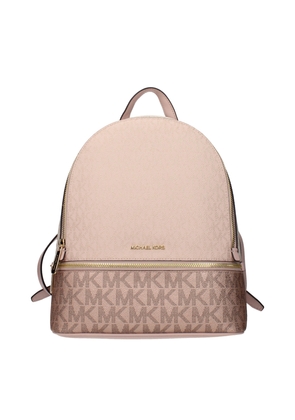 Michael Kors Pink Fabric Backpack