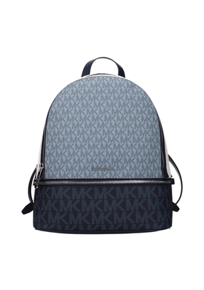Michael Kors Blue Fabric Backpack