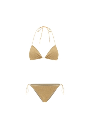 Oséree Gold Elastane Bikini - S
