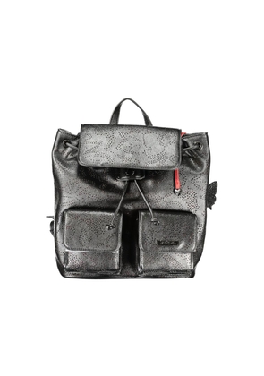 Desigual Black Polyurethane Women's Backpack