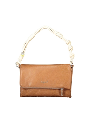 Desigual Marrone Poliuretano Woman Handbag